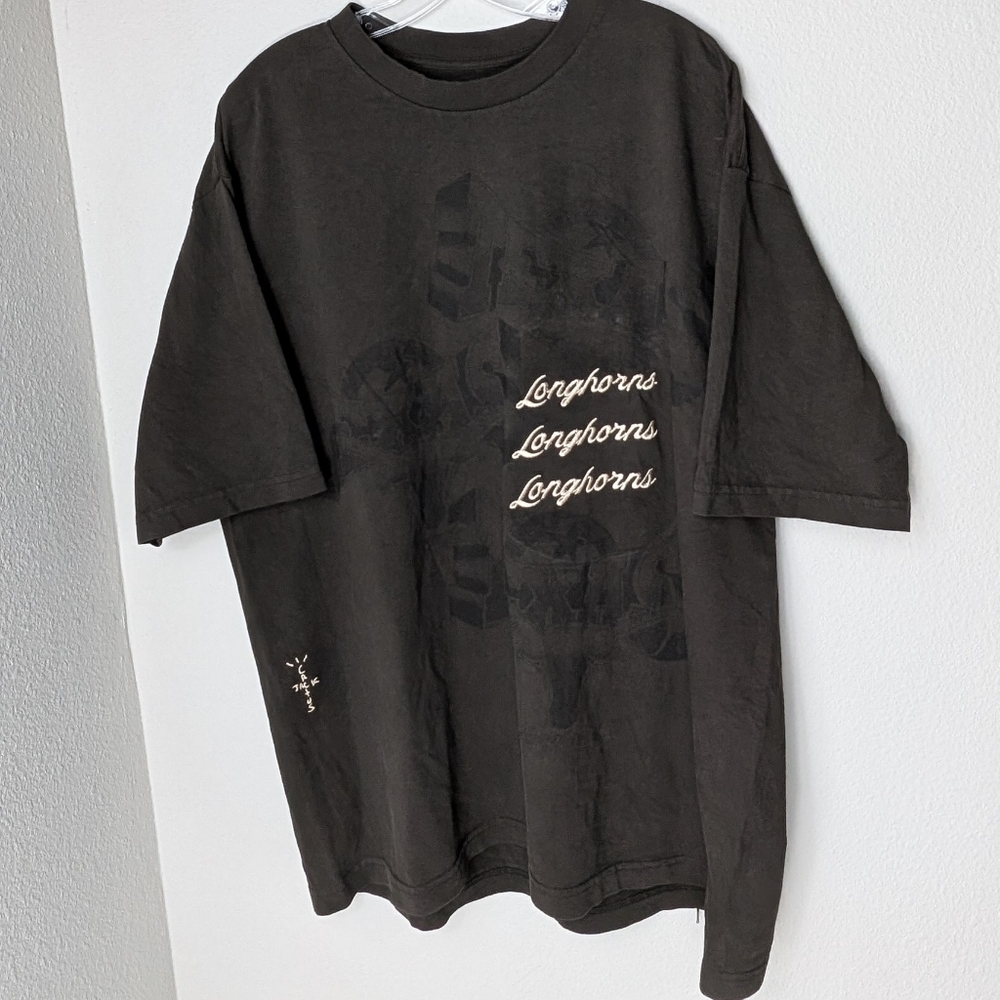 Cactus Jack x Texas Longhorns Tee (Brown) Men's XS Shirt - Picture 3 of 11